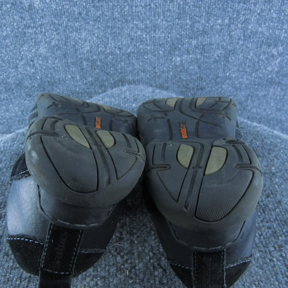 Streetcars Saddleback Men‎ Slip-On Shoes Black Leather Lace Up Size 8 Medium